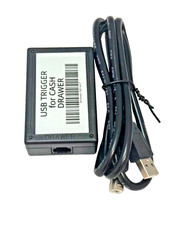 Cash Drawer Driver, USB Powered, Plug and Play, Multi Connection, ABS Material