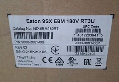 EATON 9SXEBM180VRT3U Extended Battery Module for Eaton 9SX UPS 5KVa