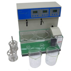 Double Cups Lab Instrument Disintegration testing Tablet tester 110V