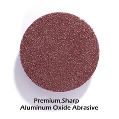 50PCS 3 inch 60 Grit Aluminum Oxide Roll Lock Die Grinder Sanding Grinding Disc