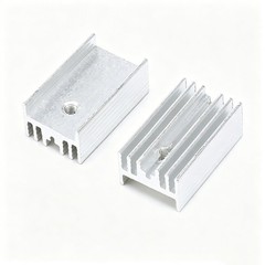 Aluminium Heatsink Radiator CPU Heat Sink Cooling Block Various Sizes Available