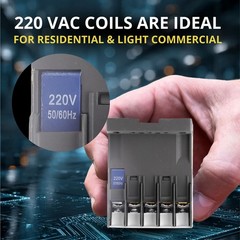 Mini Contactor 3-Pole 220V Coil 20A IEC 690V for HVAC & Lighting Control