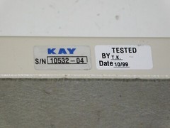 Kay Elemetrics 847 Attenuator 9 Step Toggle Switch 75 Ohm 1 GHz 3W Module Unit