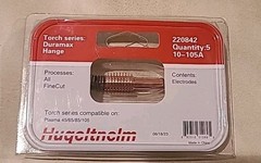 Duramax Hange 10-105A TORCH PLASMA 45/65/85/105 Electrodes 220842- 5 Pack.