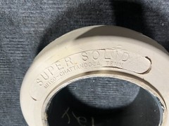 Mitco 13″ X 4-1/2″ X 8″ Super Solid Smooth Press On Cushion Forklift Tire Beige