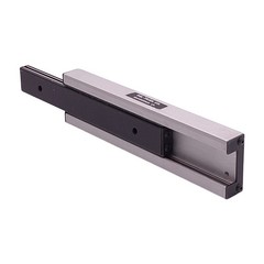 Del-Tron S1-4 Ball Bearing Slide, 4in Travel, 35lbs Load, 6in x 1.5in x 0.62in