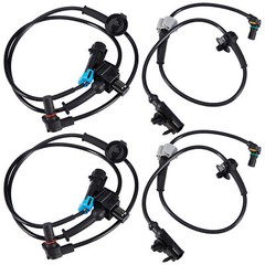 Front and Rear Left&Right ABS Wheel Speed Sensor 2 Pair for Chevy Silverado✅💟