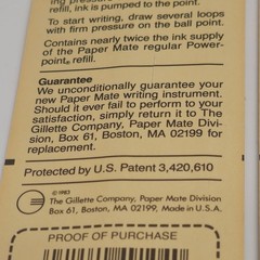 Paper Mate Jumbo Powerpoint Refill 491-04-5-514-CL Blue Medium Lot 2