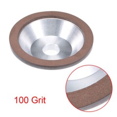 4 Inch Cup Diamond Grinding Wheel 100-1000 Grit Cutter for Carbide Metal Tool
