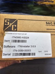 NEW in BOX S&C IntelliNode ITN0980-AS024 HMI Interface Module w Panel Mount