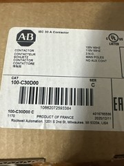 Allen Bradley 100-C30D00 100-C IEC Contactor Screw Terminals 30A New Brand AB