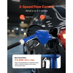 Uimoso 3/4 in Barb DEF Nozzle with Auto Shut-Off and 3/4 in Spout