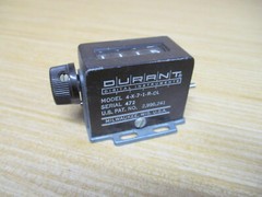 Durant 4-X-7-1-R-CL Counter 4X71RCL Metal Body