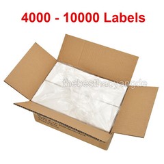 4000-10000 4×6 Fanfold Direct Thermal Shipping Labels for Zebra & Rollo Printers
