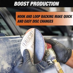 Premium 6″ Hook and Loop Sanding Ceramic Discs (Box of 50) – (GRIT-320) 25962