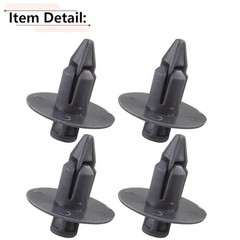 4PCS Interior Door Panel Trim Board Clips Compatible with 4runner Color: Gray
