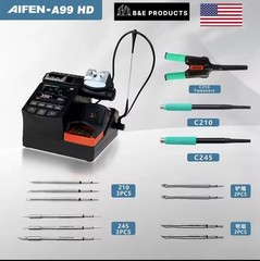 AIFEN–A99 HD Precision Tweezers With 210/245 Soldering Station FULL SET