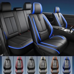 Subaru Impreza 04-2026 for Seat Covers Waterproof Leather Airbag Full Set Black-