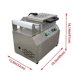 110V/60Hz Bench Vacuum Sealer 2 Slots Commercial Vacuum Skin Packaging Machine