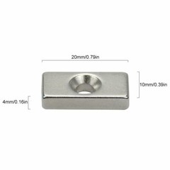 Wholesale Tiny Block Round Disc Ring Hole Rare Earth Neodymium Magnets N35 Grade