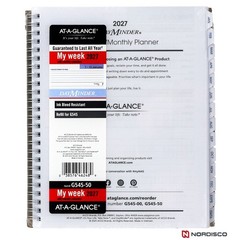 2026 At-A-Glance DayMinder G545-50 Refill for G545-00 Weekly Monthly Planner