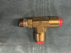 Poly-matic 1/4″ combo tee fittings 1/4″ push to 1/4″ push to 1/8″ pipe