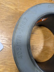 New Unitrac MAX Solid Smooth Press On Forklift Tire 16x7x10-1/2 (W2G)