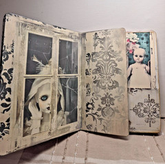 Junk Journal THROUGH THE ATTIC WINDOWS