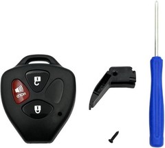 Replacement Keyless Entry Remote Case Cover for Toyota RAV4 Avalon Camry Corolla