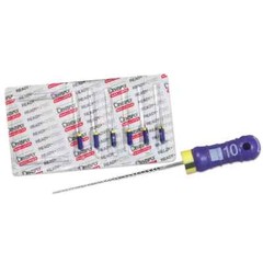 Dentsply Maillefer READY STEEL H-Files 21mm/25mm/31mm, All Sizes (6 Files/pack)