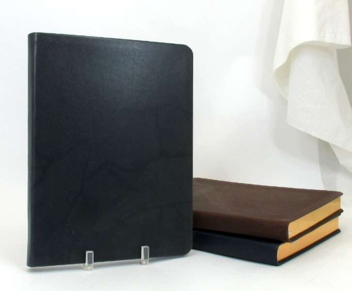 Graphic Image 9″ Journal Notebook Leather Soft Cover 224 LINED Pages Black