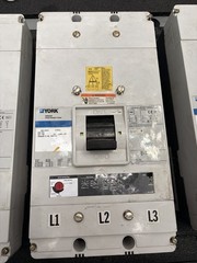 YORK NE6000 Main Breaker 600A 3-Pole AC 551-600V Industrial Frame