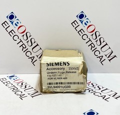 SIEMENS 3VL9400-1UG00 UNDERVOLTAGE RELEASE 110-127VAC FREE FAST SHIPPING