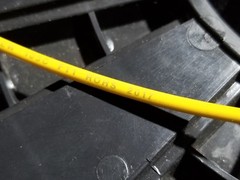 Carol 76812 #14awg Stranded Bare Copper PVC Hook Up Wire AWM MTW Yellow /50ft