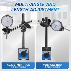 Dial Indicator with Magnetic Base 0.001″Precision Gauge Test Indicator Point Set