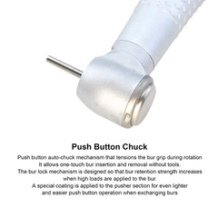 Dental High Speed Handpiece 4 Hole LED Self Power Air Turbine NSK QD-J Coupler