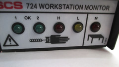 SCS 724 Workstation Monitor , # 00724. 25VDC / 25 Volt