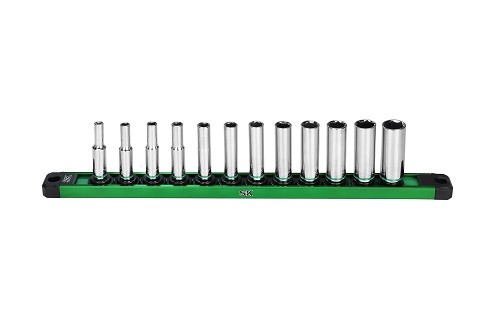 SK01345 SK 12 Piece Metric 1/4-In Drive Set Deep Socket Set – 1PK