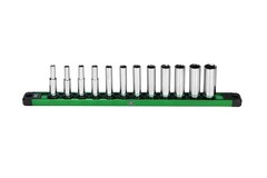 SK01345 SK 12 Piece Metric 1/4-In Drive Set Deep Socket Set – 1PK