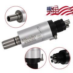 5*ASkeadnt Dental Low Speed Air Motor Handpiece E-type 4 Holes External FX Style