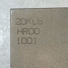 S-Beam Load Cell 20,000 lb 20K, Revere Transducers 9363, 1-1/4″-12 Threads