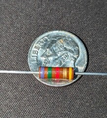 Allen-Bradley 1/2 watt resistor Carbon Composite various values 5% NOS (5 pcs)
