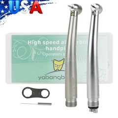E-generator Dental LED with light High Speed Handpiece 4/2 holes YBM/YBB USA