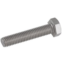 M12 – 1.25 Fine Thread 304 Stainless Steel Hex Bolts Hexagon Head Screws DIN 933