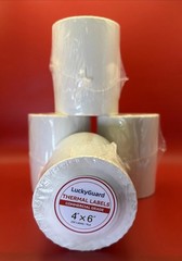 4 Rolls 4×6 LuckyGuard Direct Thermal Shipping Labels 250 per roll – 1000 labels