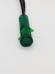 (2-PACK) SOLICO 3535-1-00-23640 14V 1.2W GREEN PANEL MOUNT INDICATOR LIGHT *C13