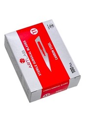 1000 Surgical Scalpel Blades Surgical Dental ENT Instruments with Free Handle