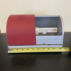 Cintas Toilet Paper Dispenser Commercial Replacement Wall Mounted Red Silver