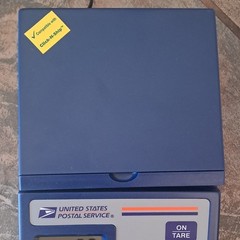 USPS Postal Service Max 10 LBS Digital Shipping Scale With Cord Tested NWB