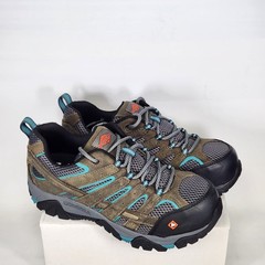 Size 9.5 – Merrell Moab Vertex Vent – Comp Toe / Waterproof /EH – Pewter – Women